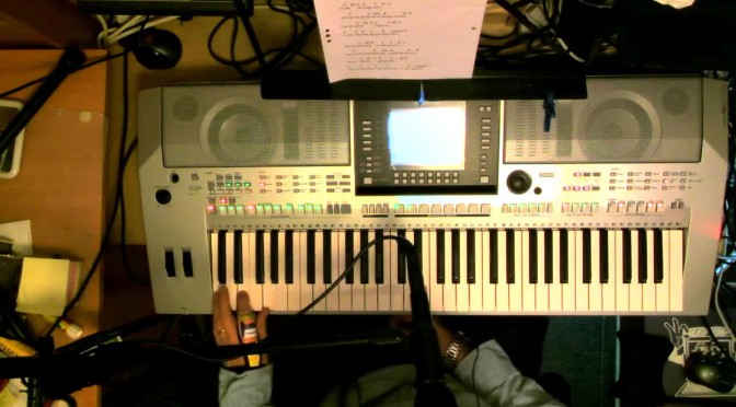 Jukka110 Worship on holy ground A Vocal harmony with a Yamaha PSR S910 Arranger keyboard