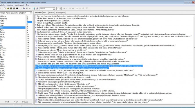 Sitomaton Raamattu Windowsille The Unbound Bible 13 bibles start packet incl Finnish special