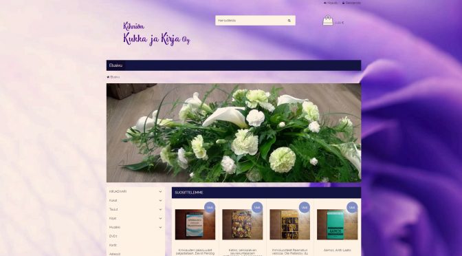 Kihniön Kukka ja Kirja Oy – Kristillinen kirja, divari- ja mediakauppa netissä