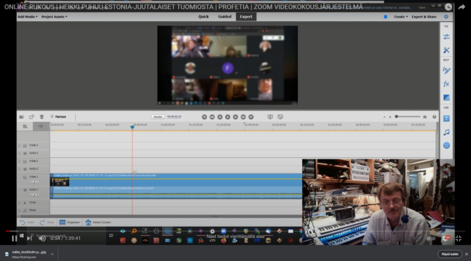 ONLINE RUKOUS | HEIKKI PUHUU ESTONIA – JUUTALAISET TUOMIOSTA | PROFETIA  | ZOOM VIDEOKOKOUSJÄRJESTELMÄ