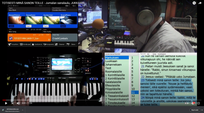 TOTISESTI MINÄ SANON TEILLE – Jumalan sanalaulu, JUKKA489